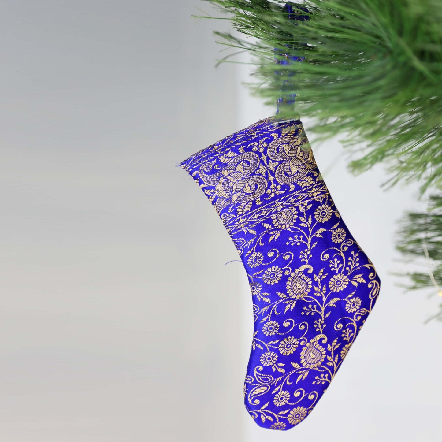 Blue Mortif Stocking Ornament