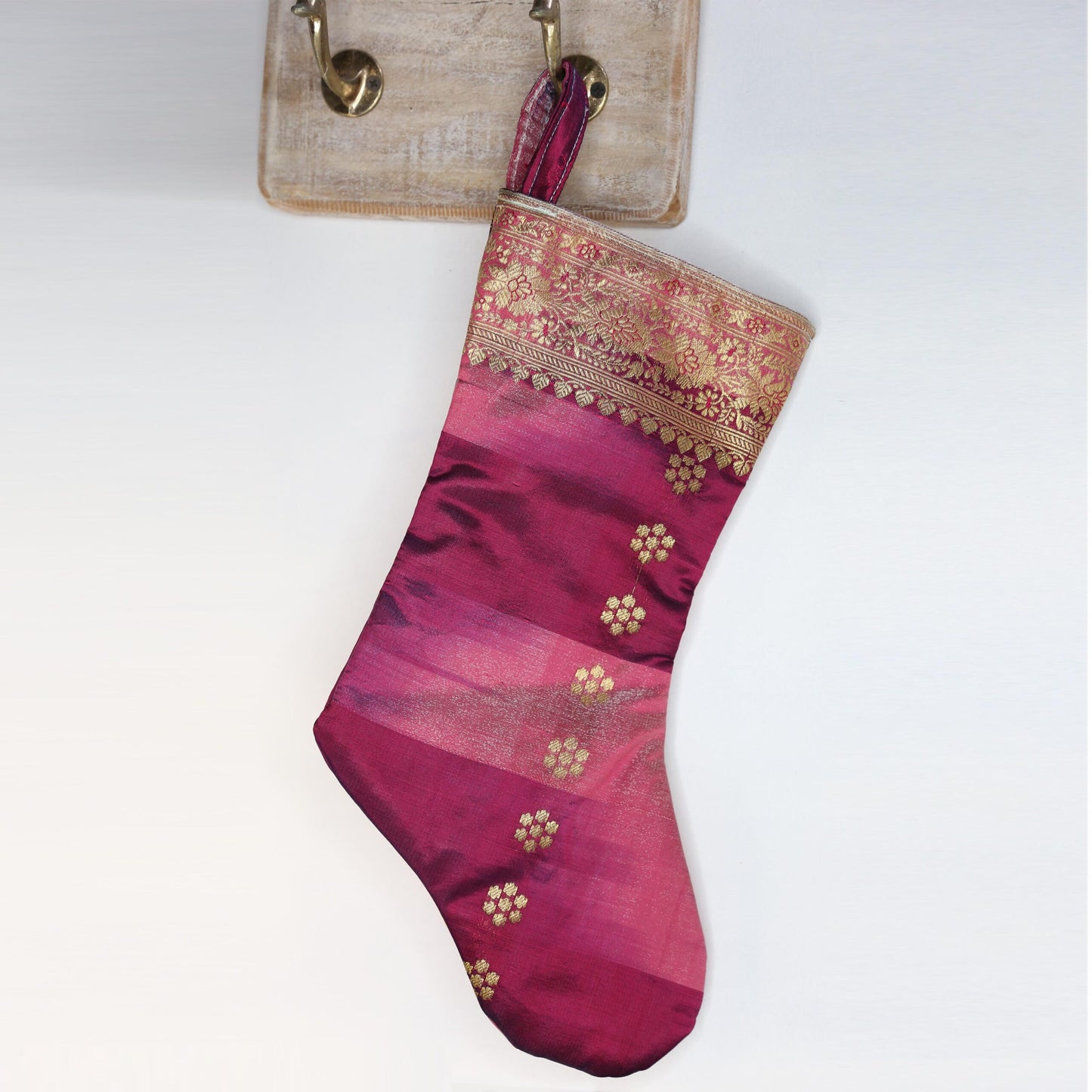 Pink Christmas Stocking