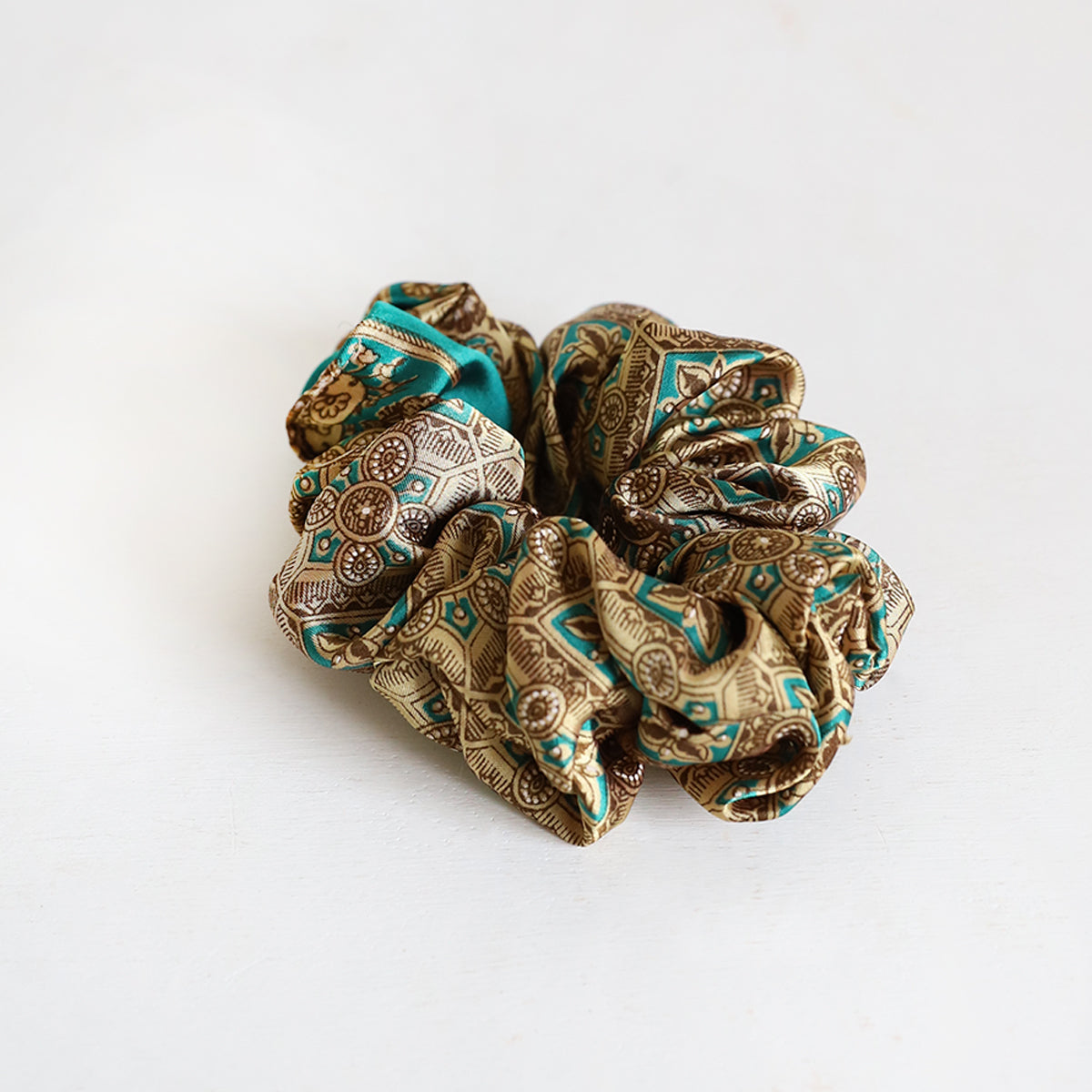 Golden Glow Scrunchie