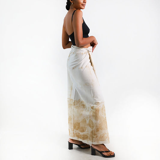 Leafy Shores Sarong