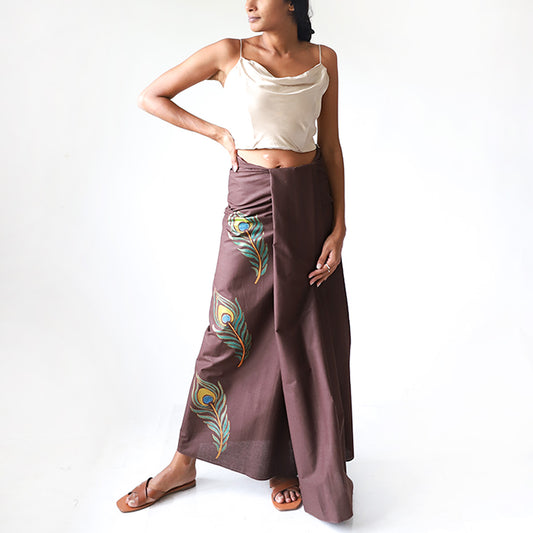Peacock Whisper Sarong