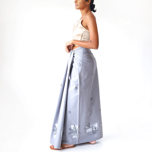 Gray Sun Sarong
