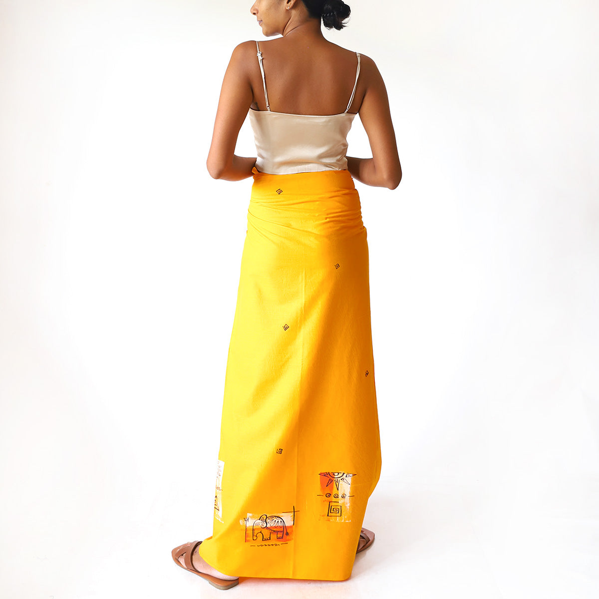 Amber Elephant Sarong