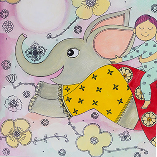 Enchanted Elephant Moment Painting
