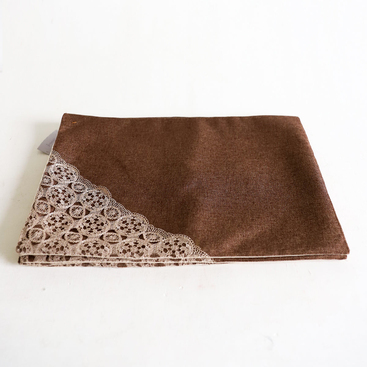 Brown Lace Placemat Set