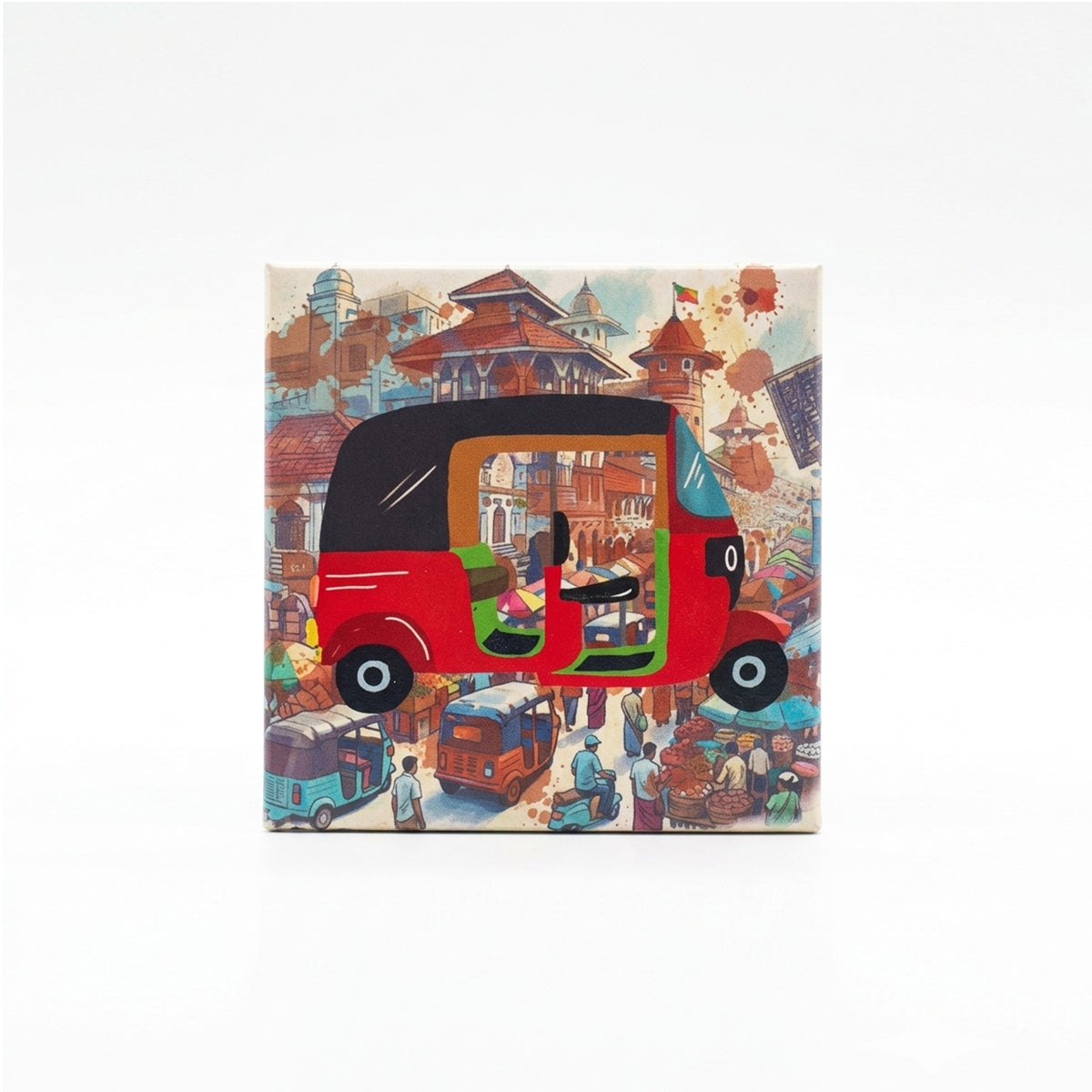 Pettah Hustle Tuk Tuk Magnet