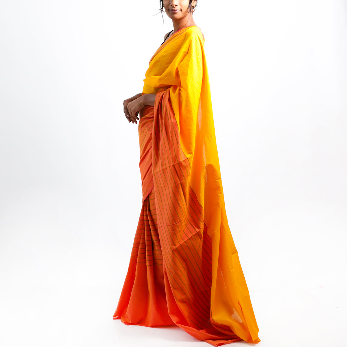 Sunset Mirage Handloom Saree