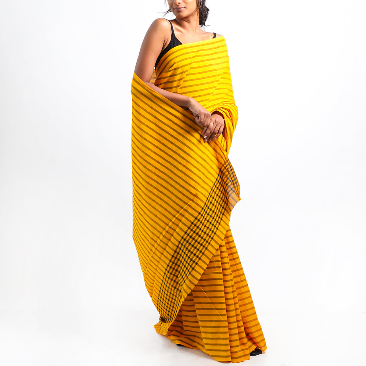 Golden Hour Handloom Saree