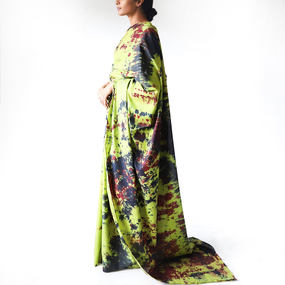 Moth Tie Dye Saree