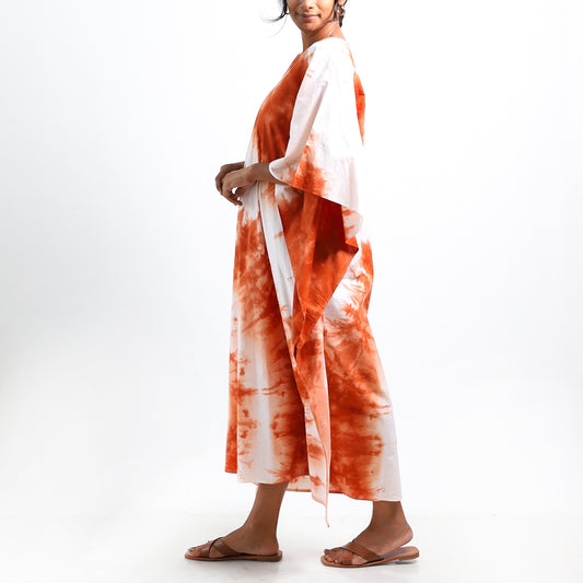 Sand Stone Tie Dye Kaftan