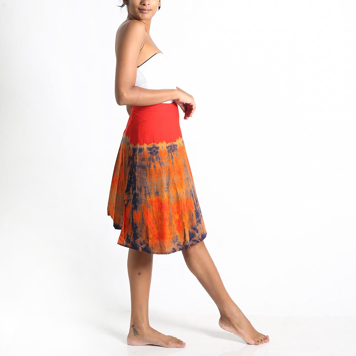 Thambili Tie-Dye Wrap Skirt