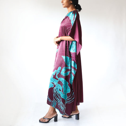 Ember Mist Batik Kaftan