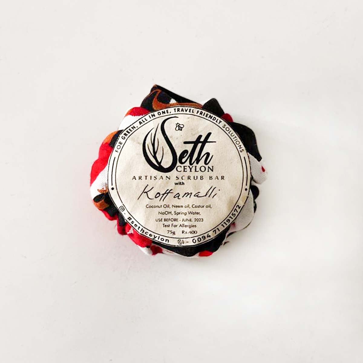 Kothamalli Shampoo Bar
