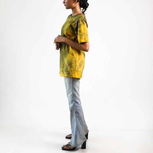 Retro Bliss Oversized Tie-Dye T-shirt