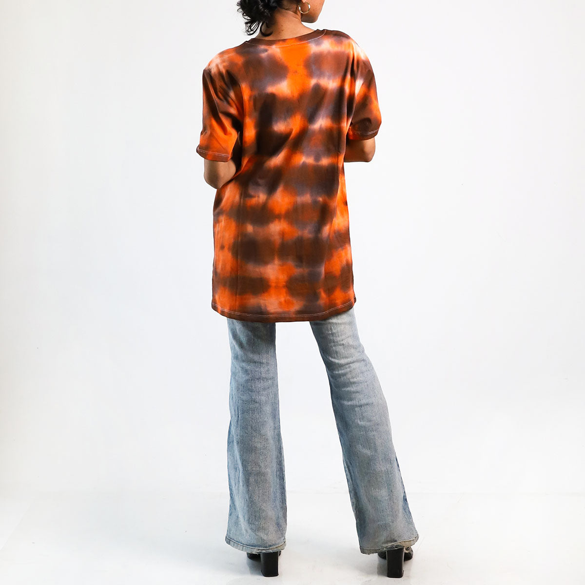 Groovy Galaxy Oversized Tie-Dye T-shirt