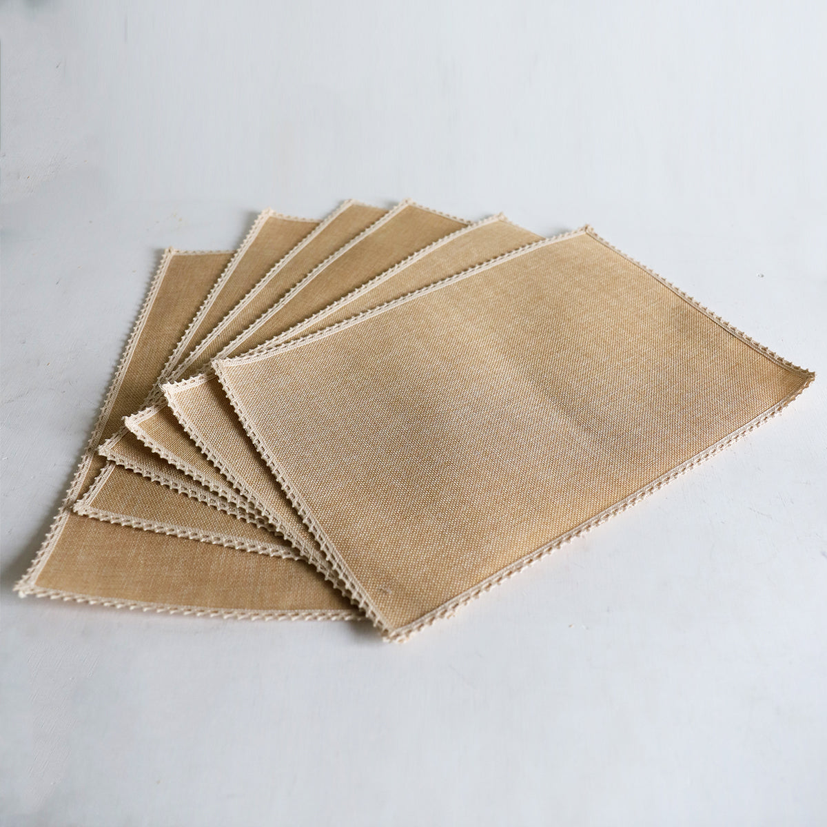 Burlap Table Mat Set