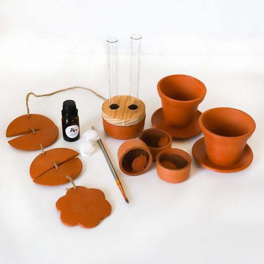 Terracotta Planter Set