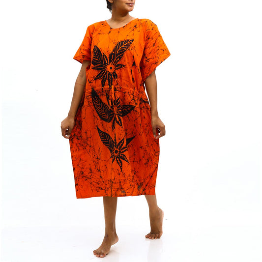 Thambili Palms Batik Kaftan