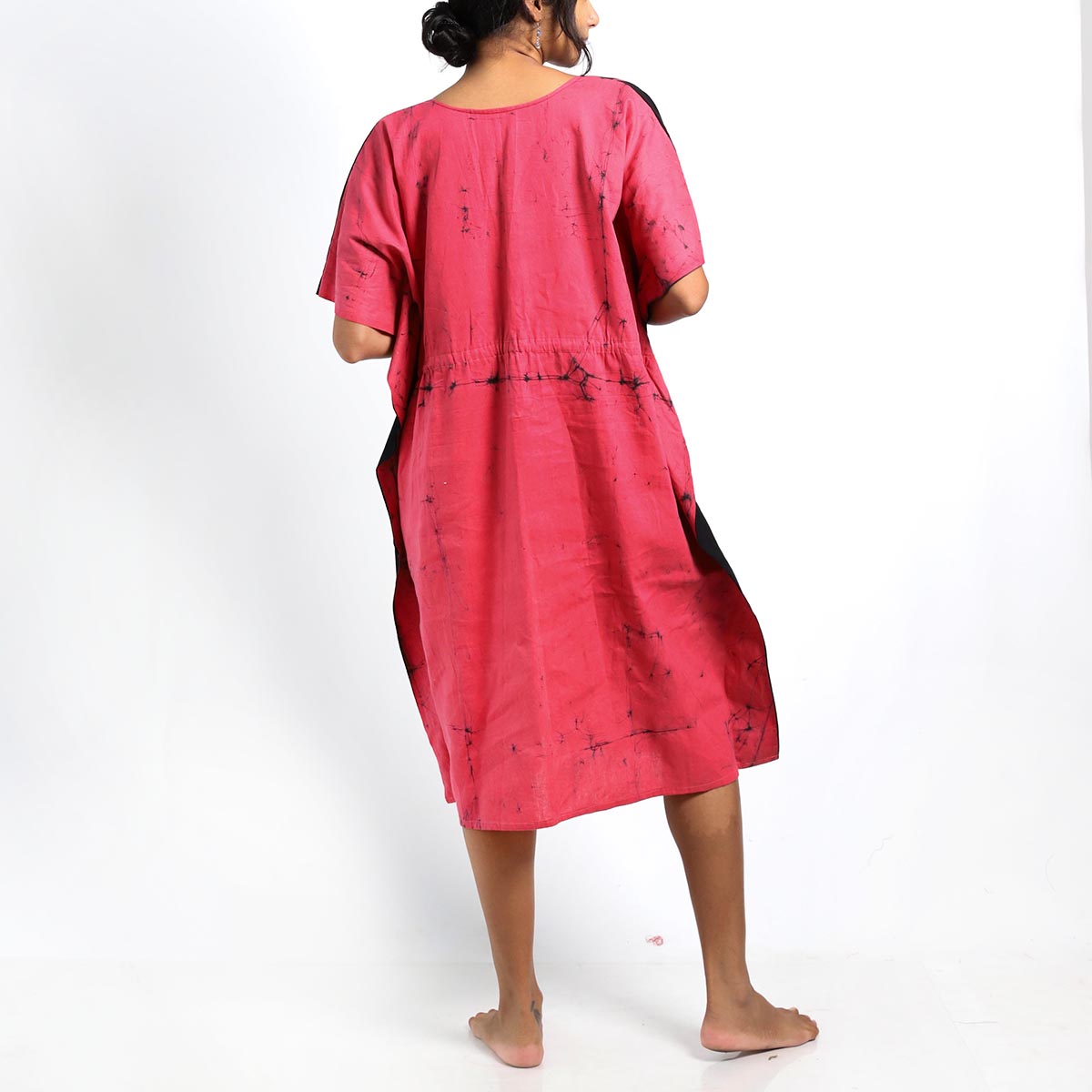 Goth Floral Batik Kaftan