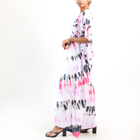 Vibrant Meadow Kaftan