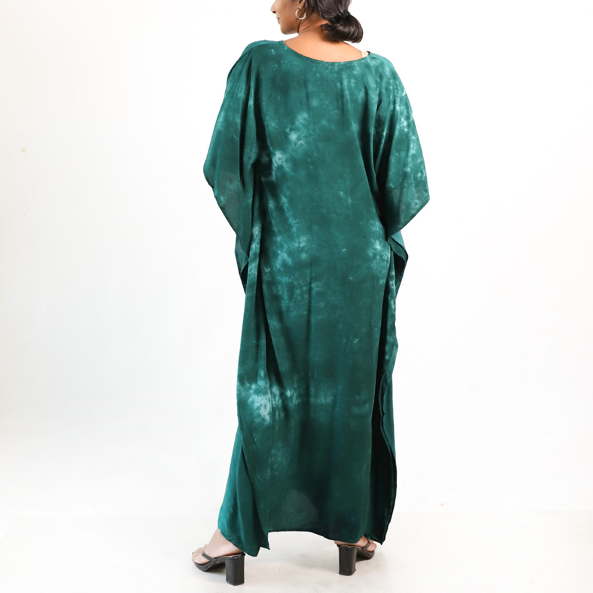 Emerald Petal Kaftan