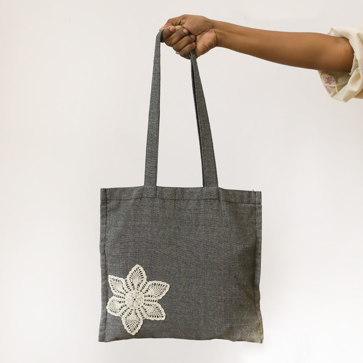 Slate Elegance Tote Bag