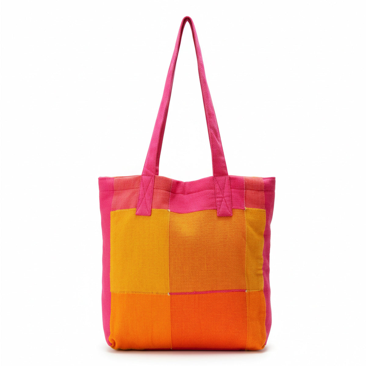 Pink & Orange Handi Tote