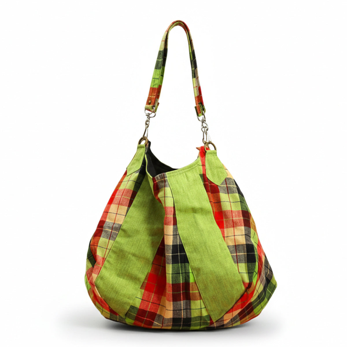 Sage Handloom Parachute Tote