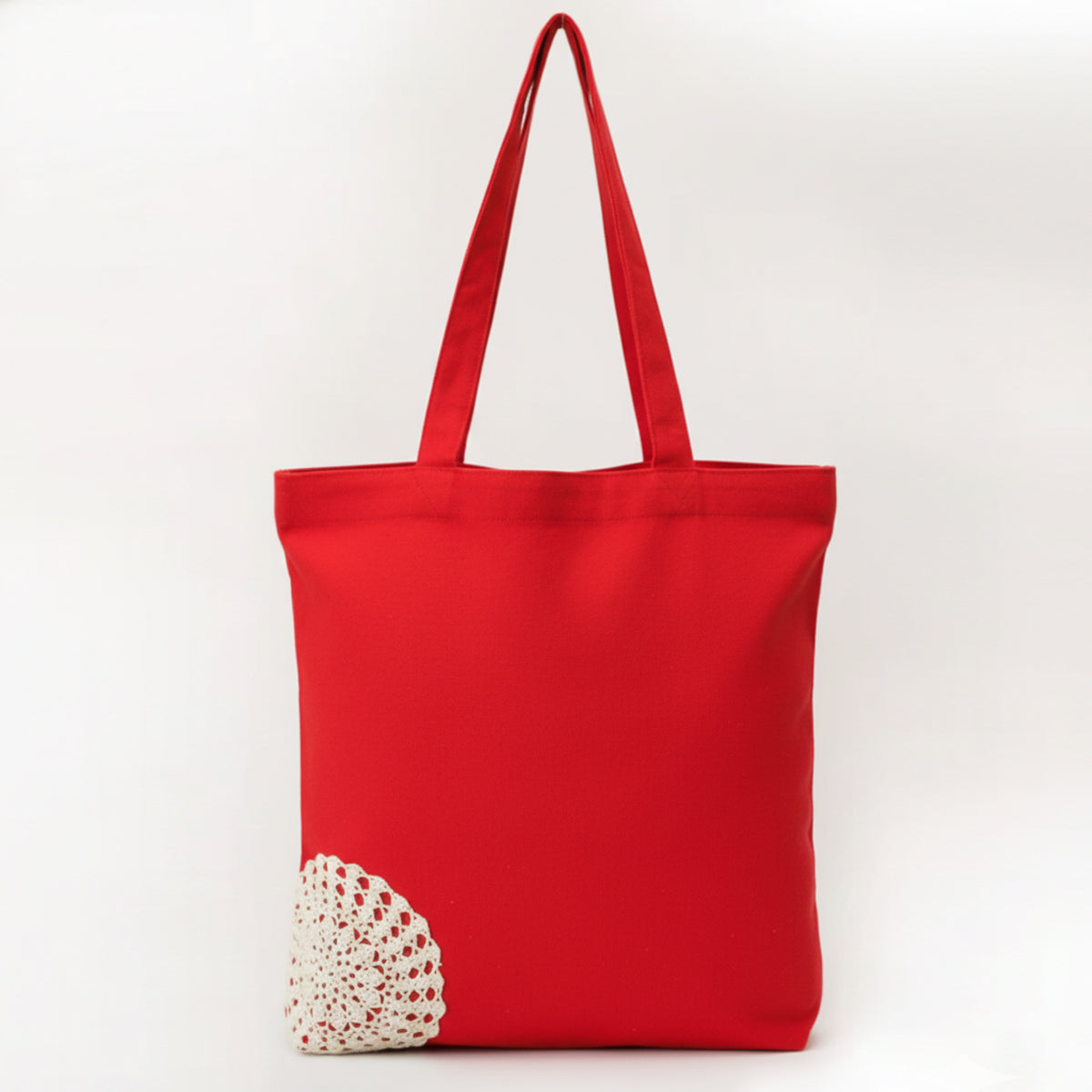 Ruby Glow Tote Bag
