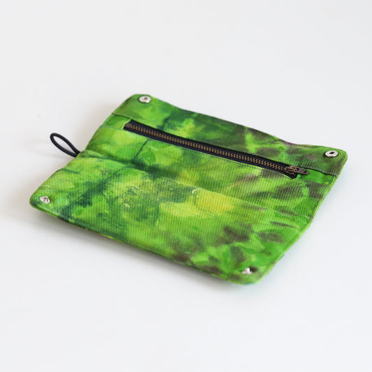 Fresh Lime Tie-Dye Pouch