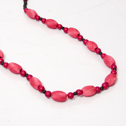 Rouge Handloom Necklace