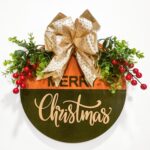 Christmas Rustic Wooden Wreath Who We Are