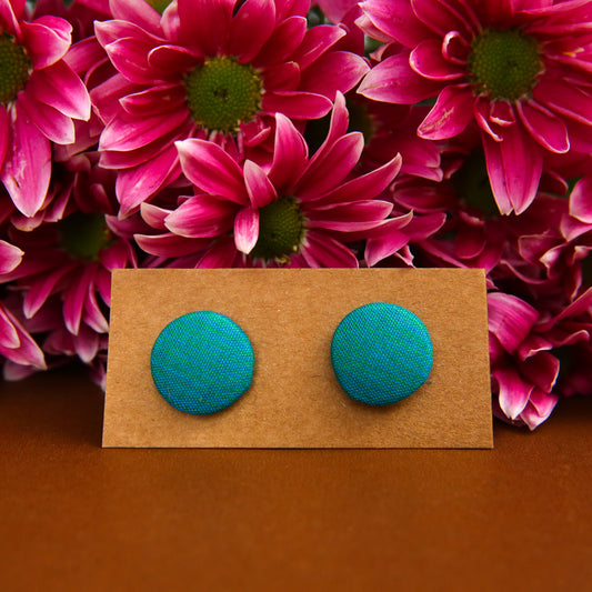 Aqua Handloom Earrings