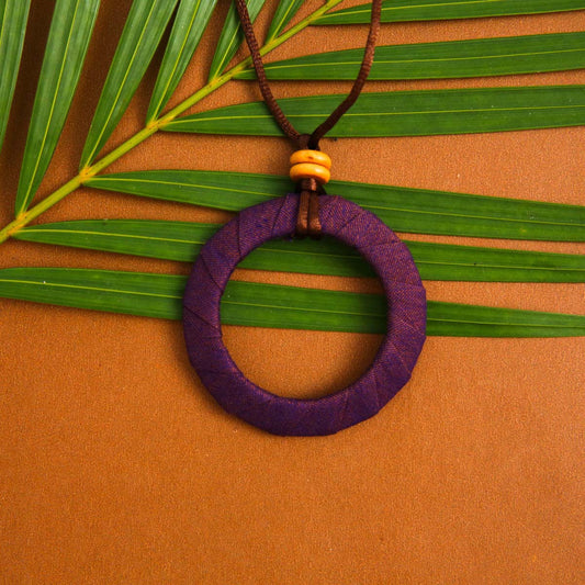 Thistle Handloom Necklace