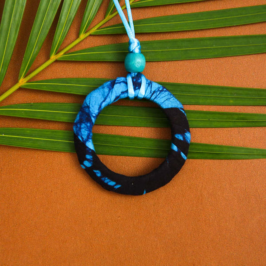 Silhouette Batik Necklace