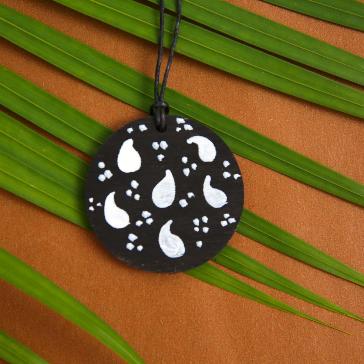 Drop Wooden Necklace