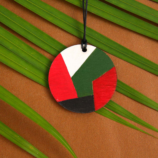 Block Wooden Necklace