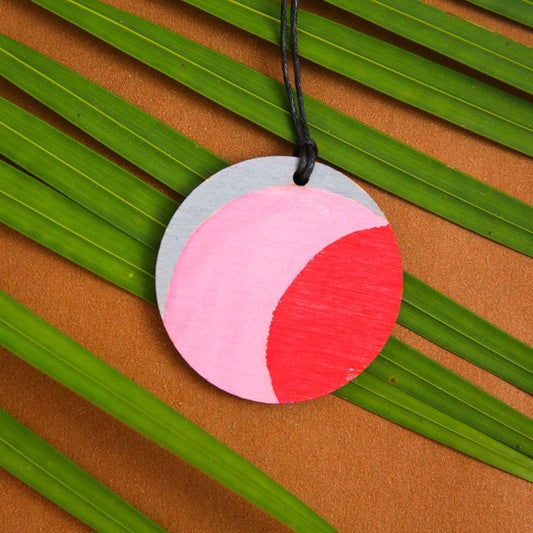 Pastel Wooden Necklace