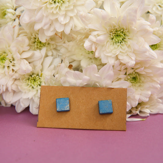 Square Terracotta Earrings