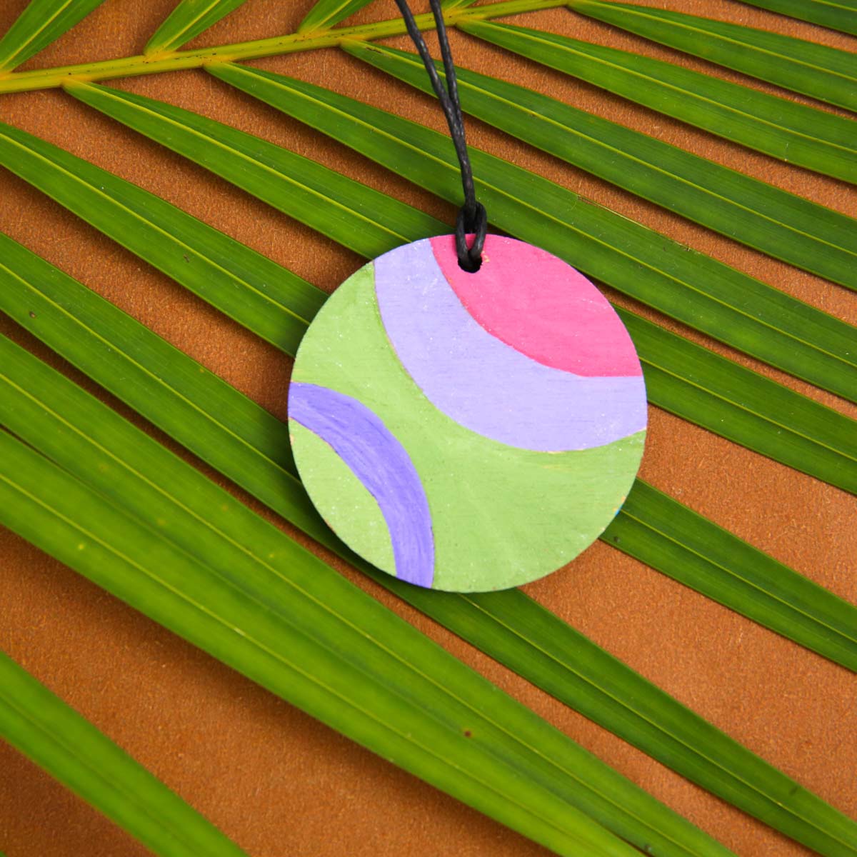 Sage Wooden Necklace