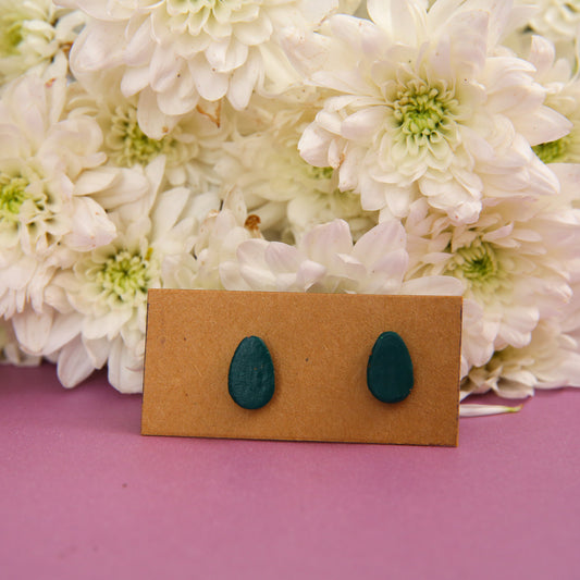 Oval Terracotta Earrings