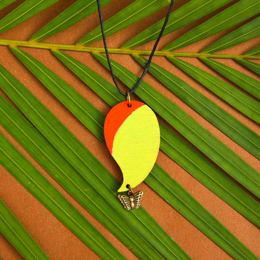 Butterfly Wooden Necklace