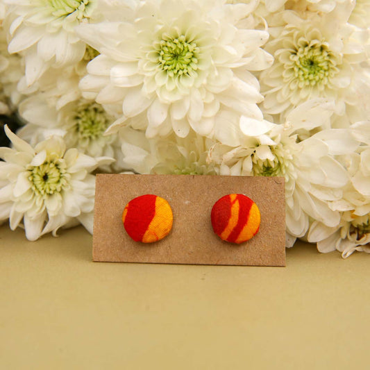 Turmeric Batik Earrings