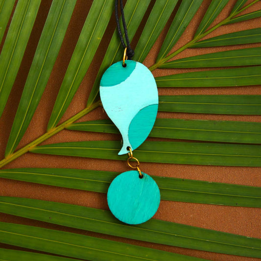 Tide Wooden Necklace