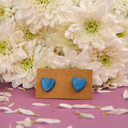 Hearts Terracotta Earrings