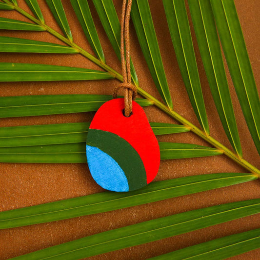 Mineral Wooden Necklace