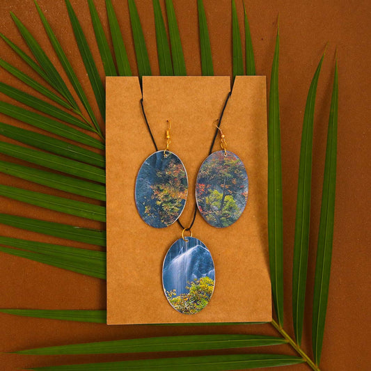 Scenic Paper Jewellery Set