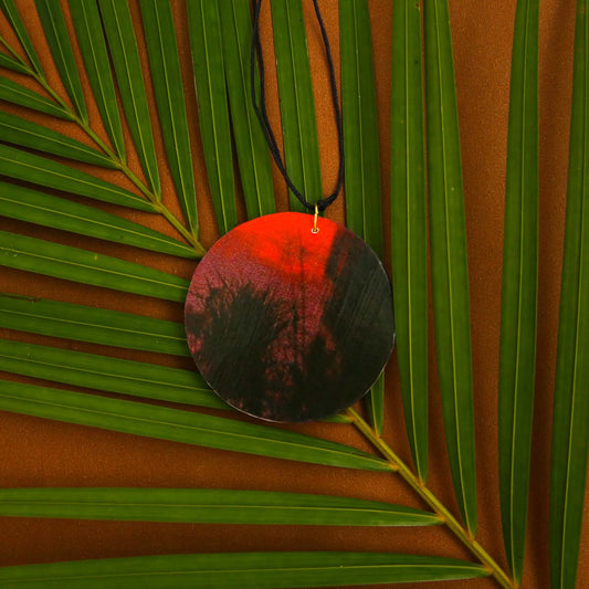 Golden Hour Paper Necklace