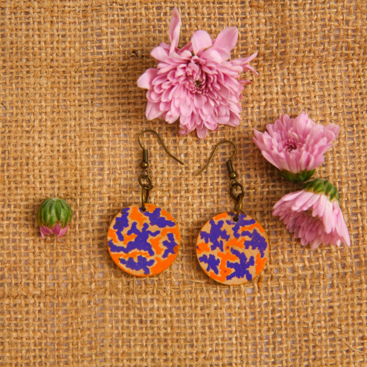Pollen Wooden Earrings
