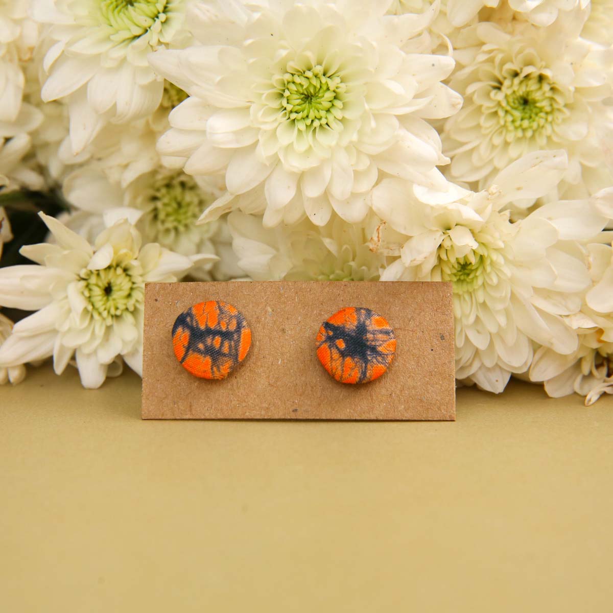 Streaky Batik Earrings